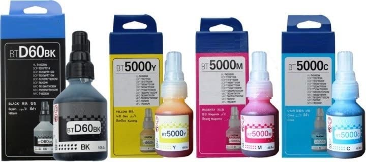 DHEERU Ink Refill for BT D60 BK / BT5000 Compatible for Brother HL T4000DW DCP - T220 T300 T310 T420W T500W T510W T520W T700W T710W T720DW T8200DW T825DW Printers (B0C8HRW63V) Amazon Price History, Amazon Price Tracker