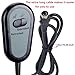 SZAWINLI Gourd Shaped 2Key Recliner Switch Controller,5Pin Plug Fixed Replacement Compatible with Okin Limoss Dewert Power Chair Lift Lazy Chair Remote Control Stand