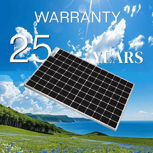 Image of Bluth Solar Solar Panel 550W Bifacial Monoperc 144 Half-Cut Cells High Efficiency Rooftop Solar Pane Kit for Home & Commercial Use 1500V DC IP68 MC4 Connector Black