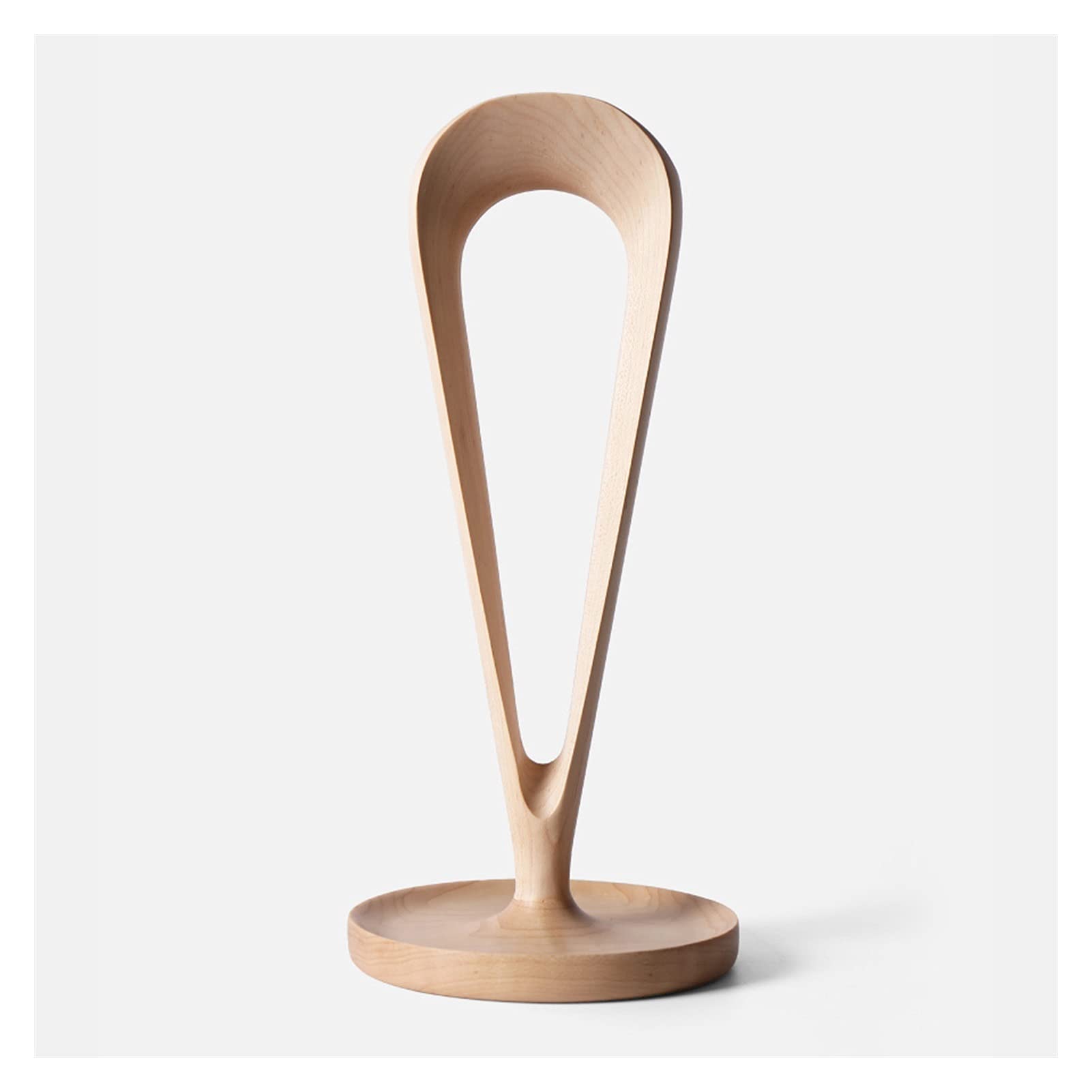 ヘッドホンホルダー  創造的なヘッドホンスタンド手作りの木のスタンドのゲームディスプレイのためのハンガーディスプレイスタンドデスクトップのヘッドセットスタンド  ヘッドホンフックブラケット (Color : A)