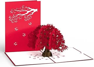 Lovepop Everyday Pop-Up Card for Her and Him- 3D Thinking of You Greeting Cards for Boys, Girls, Men, Women - 5" x 7" Maple Tree - Blank Note Card & Envelope Included