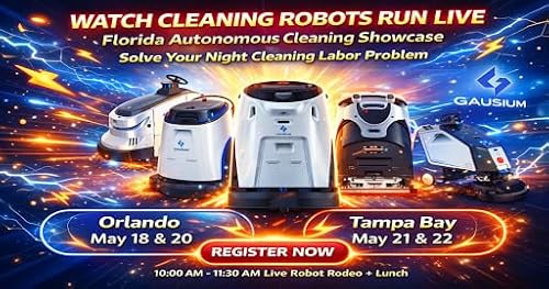 Will Robots Steal Your Janitorial Job? Gausium Explains