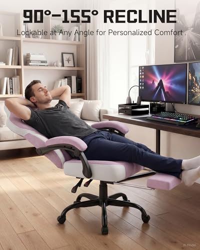 Image of GTPLAYER Gaming Chair for Adults, Ergonomic High Back Chair with Footrest