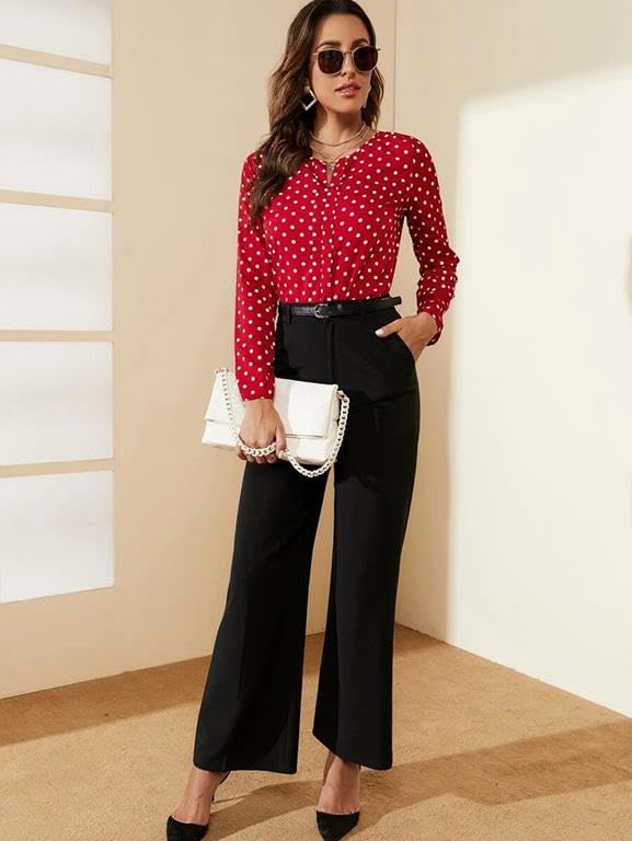 Image of KOTTY Womens Regular Fit Full Sleeves Solid Top