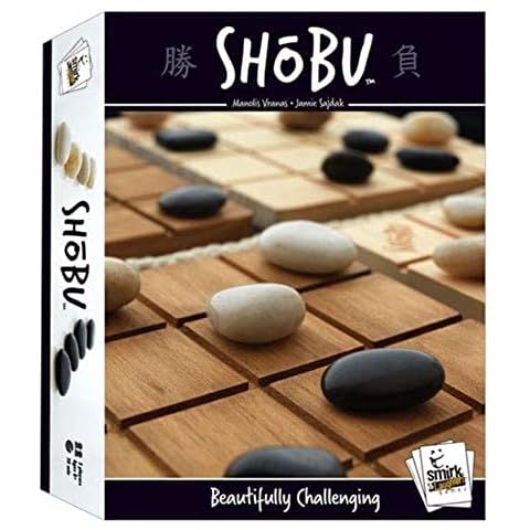 Smirk & Dagger | Shobu | Board Game | Ages 8+ | 2 Players | 15 to 30 Minutes Playing Time Cover