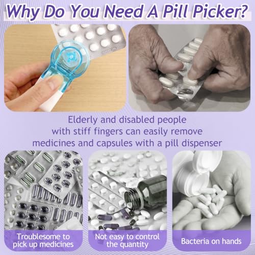 Image of Pill Bags for Travel 120 Pcs, Clear Pill Pouches with Storage Organizer Case, Marker and Pill Remover - Resealable Pill Pockets for Daily and Travel Medication Management