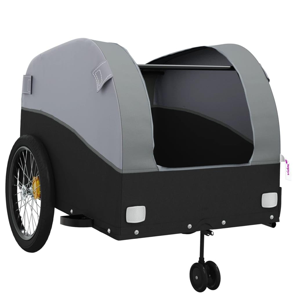 SKM Bike Trailer Black and Grey 45 kg Iron (Weight-14KG)-4154