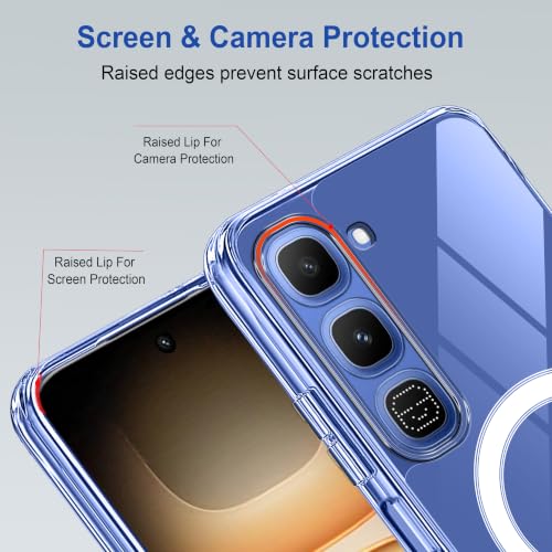 Image of Zapcase Back Case Cover for Infinix Hot 70 Pro 5G | Compatible for Infinix Hot 70 Pro 5G Back Cover | Compatible with MagSafe | Scratch-Resistant Back Cover | Clear