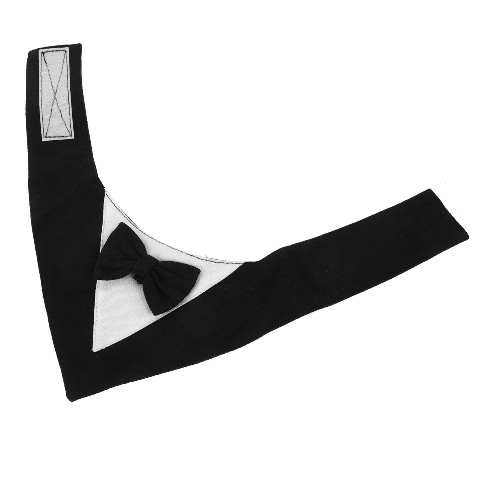 ifundom 5pièces Bandana pour Chien Polyester avec Nœud Décoratif Écharpe Ajustable pour Animaux De Compagnie Accessoire Élégant pour Fête Et Mariage