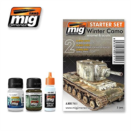 AMMO MIG JIMENEZ WINTER CAMO SET starter set