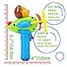 Bubble Gun Blower for Kids - Non-Toxic Bubble Blower with 2 Bubble Solutions - Mini Hand-Held Machine with 4 Wands for Blowing Bubbles - Bubble Toys for Parties, Camping, Outdoor Activities