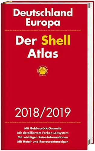 Der Shell Atlas 2018 2019 Deutschland 1 300 000 Europa 1 750 000 Shell Atlanten Gebundene Ausgabe