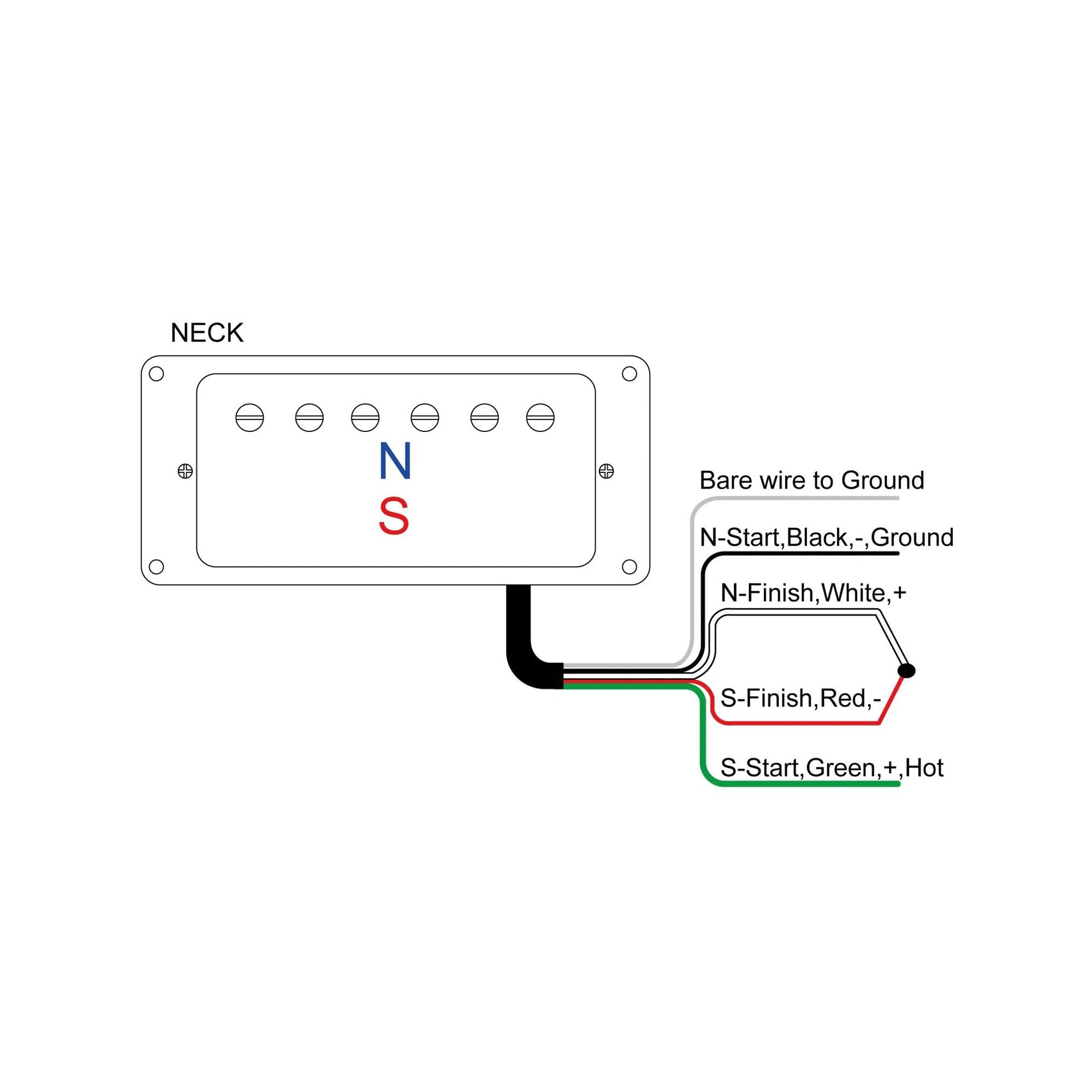 Retro Stonowany Zamknięty Tył Alnico 5 Magnes Humbucker Pickup Do Gitary Elektrycznej(2 Pcs Set Chr)