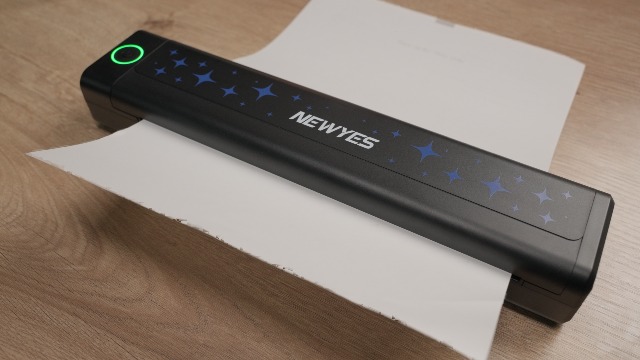 NEWYES ポータブルインクジェットプリンター 楽天市場】NEWYES ポータブルミニプリンター インク不要 インク