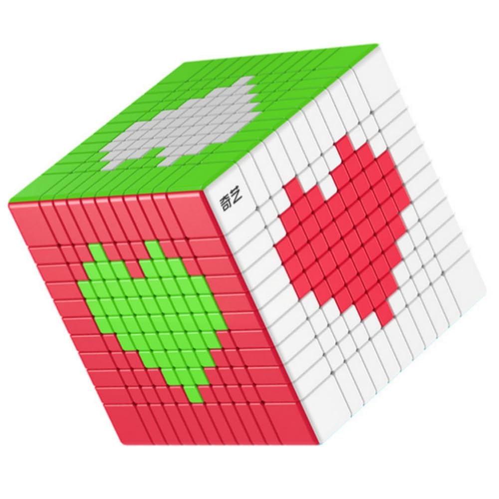 Bukefuno QY 11x11 Speed Puzzle Cube Cubi Magici Stickerless QY Toys 11x11x11 Cubing Classroom Speed Toys Cube