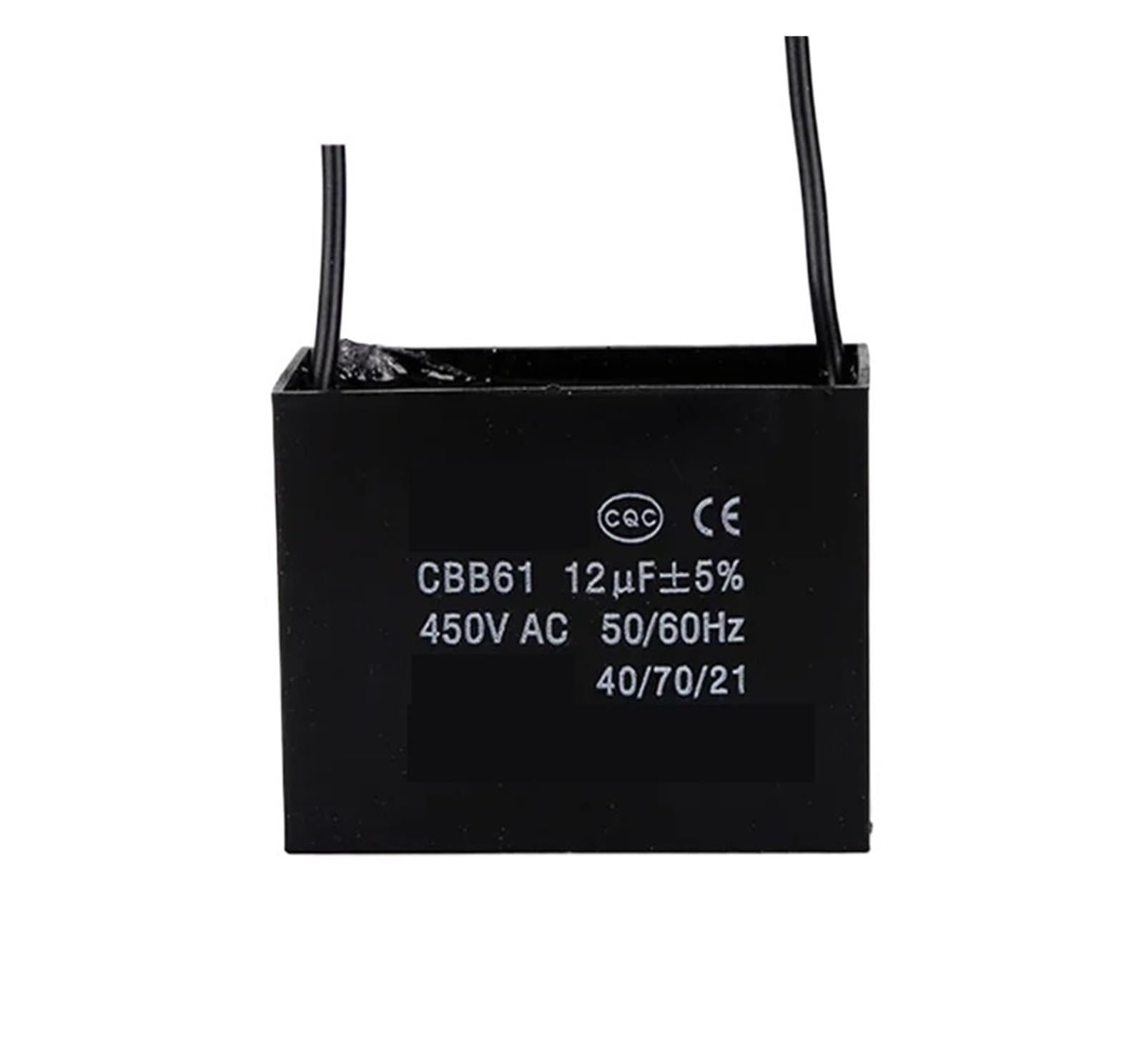 Condensateur de ventilateur 5 pièces CBB61(3UF450V)