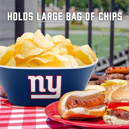 Image of YouTheFan NFL New York Giants Large Party Bowl