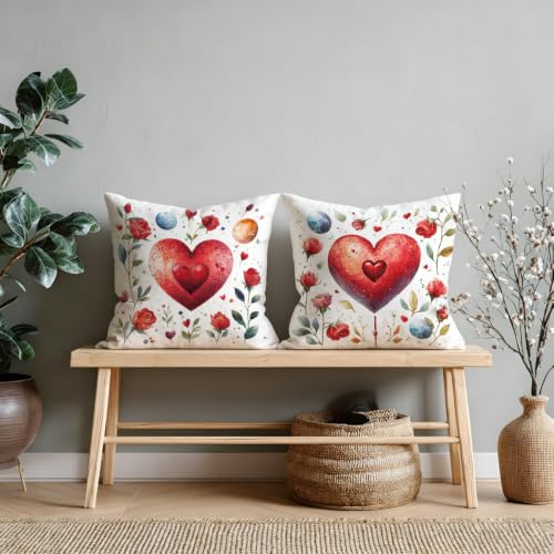 Coussin extérieur imperméable 50x50 lot de 2 lin - 5