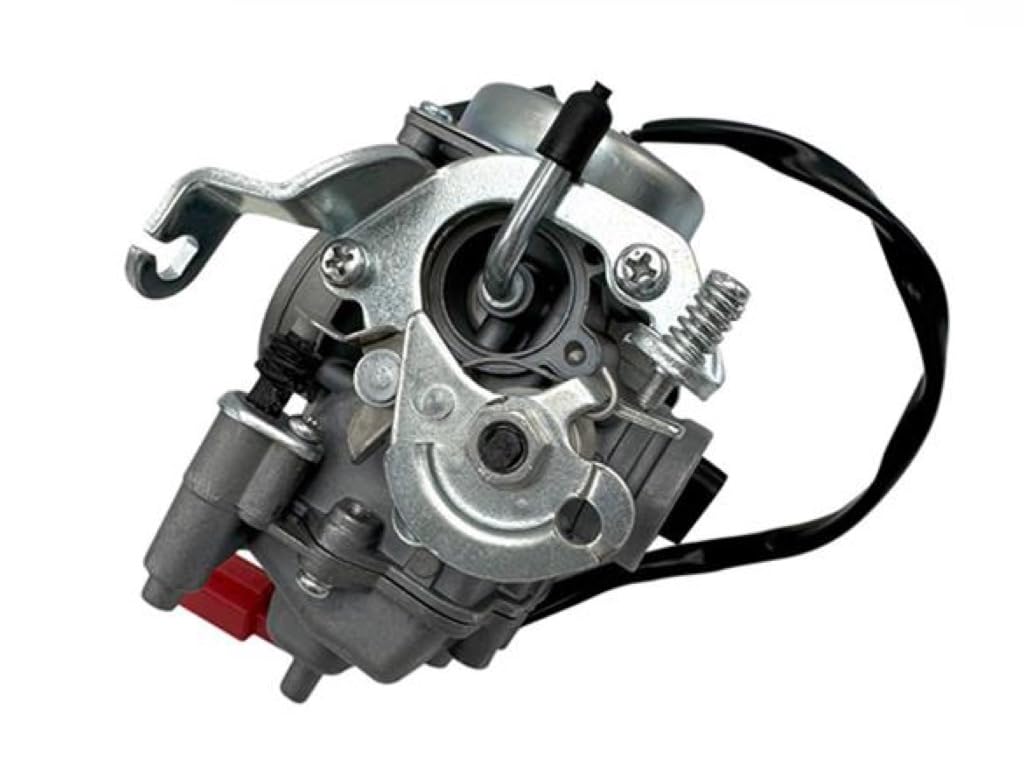 Vergaser mit Choke 18mm passend für Peugeot Kisbee Django Speedfight 3 4 Sym Fiddle Orbit 50 4T Euro4