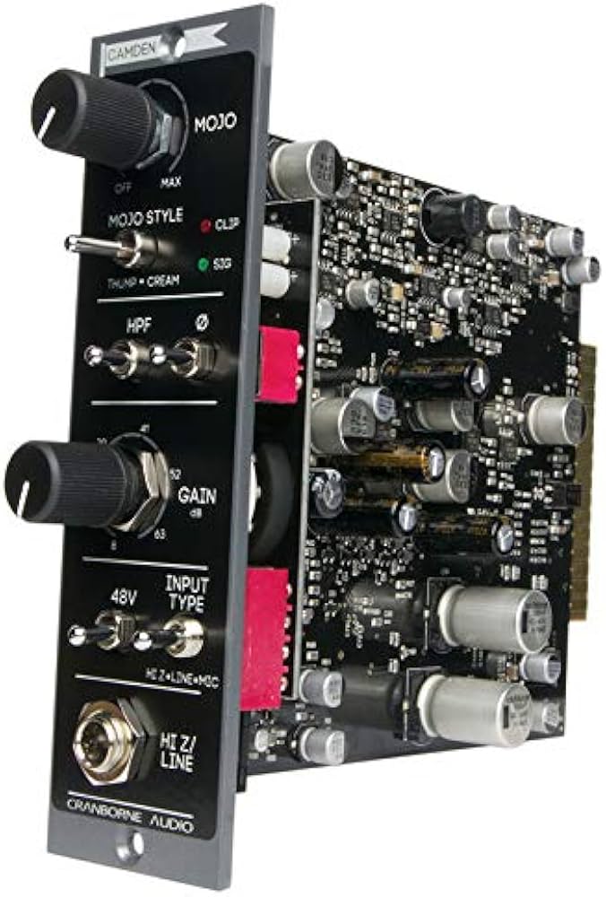 配信機器・PA機器・レコーディング機器 CRANBORNE AUDIO Camden 500 GOLD APi 500 CRANBORNE AUDIO Camden 500」製品レビュー：2種類のサチュレーター