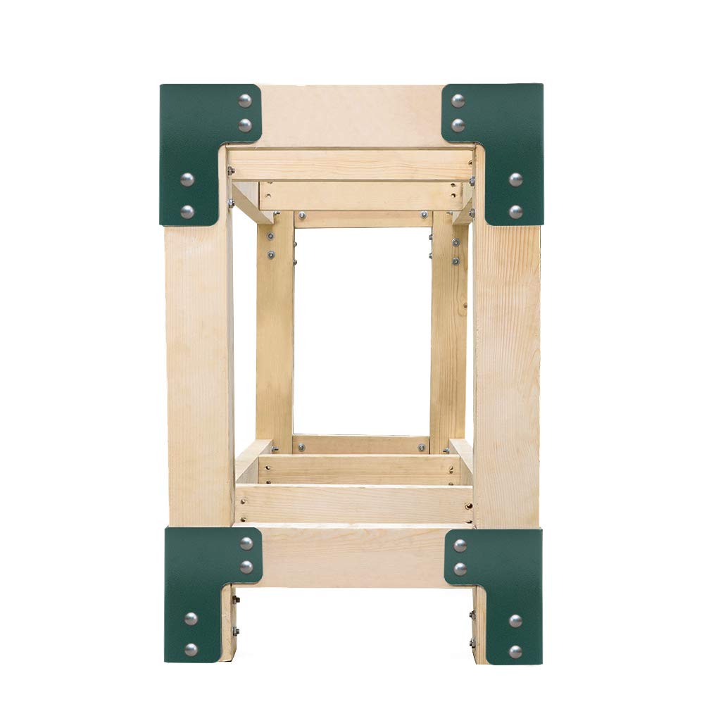 Buy vikofan 8 Pcs Workbench Bracket Kit Sturdy Steel Angle Brackets