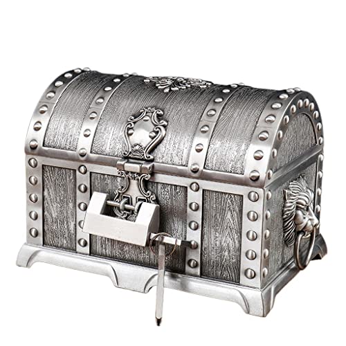 Joyero Joyero Organizador de Joyas Caja de exhibición Estuche de Almacenamiento Soporte con Cerradura Joyero para niñas Pendientes Anillos Joyas de Regalo para Mujeres