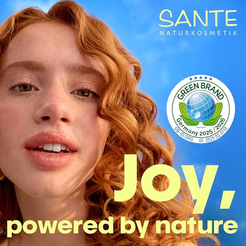 SANTE Naturkosmetik Glossy Shine Shampoo - 950 ml - mit Bio-Birkenblatt & 3-Fach Protein Komplex - für glanzloses Haar - silikonfrei & vegan - dermatologisch getestet