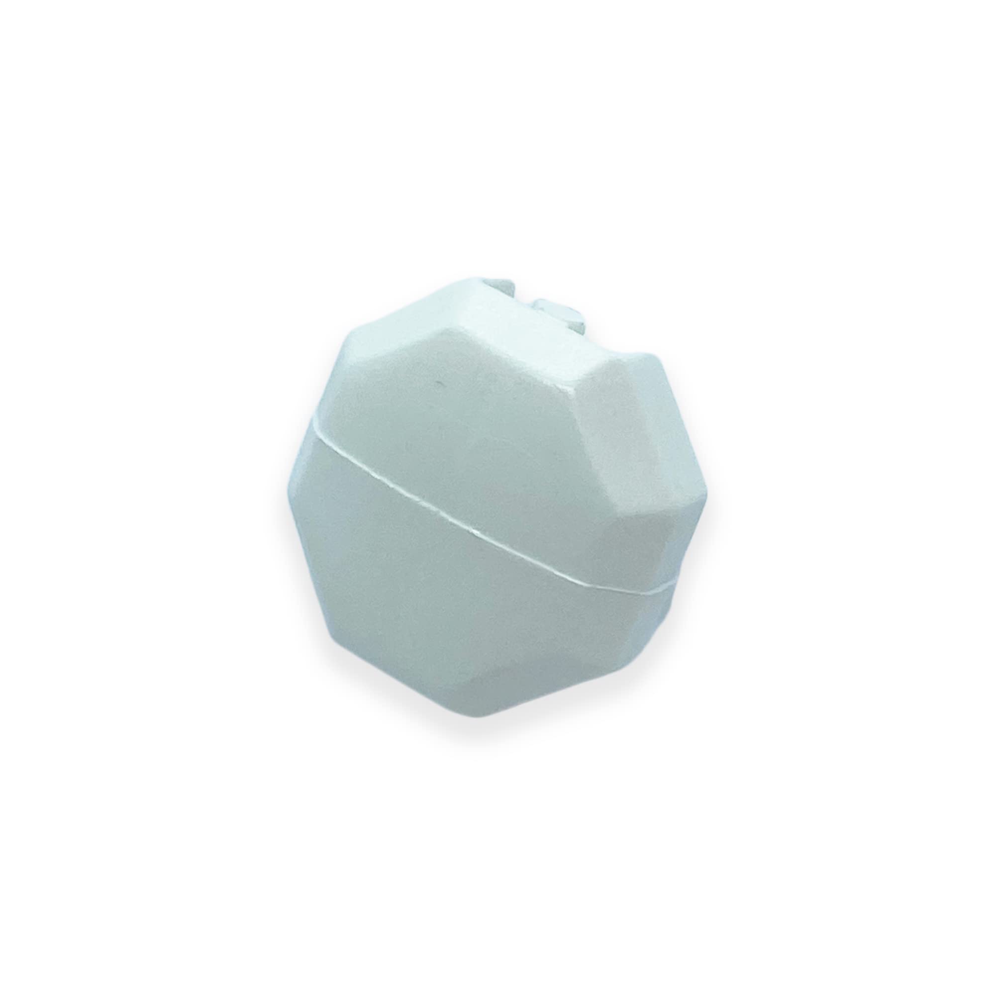 Round Octagonal Drain Slot Cover Caps White Water Outlet Bag of 10 - Image 2