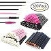 JIULORY Disposable Makeup Applicators Mascara Wands & Lipstick Applicators & Disposable Eyeliner Applicators 300PCS Makeup Applicators Tool Kits