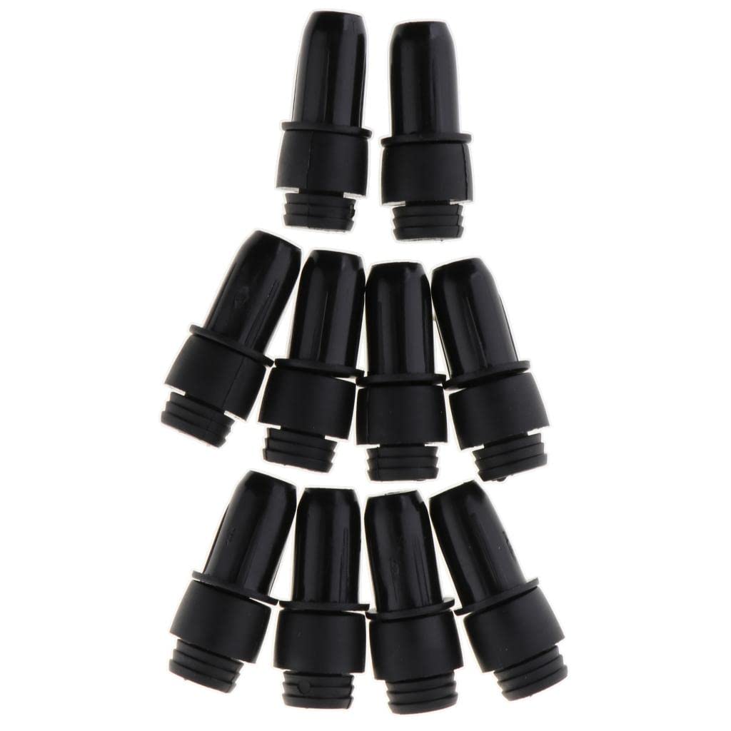 CALANDIS® 10 Pieces Fastener Rivet Clips Kits, Black Push Pin Rivets for Speaker Mesh Grill Cover # 052-image-49