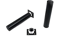 Vista 7 de Bitray Patas de muebles Pie de muebles 8 pulgadas/7.9 in Pies ajustables Hogar Proyectos DIY Sofá Pierna - 4pcs
