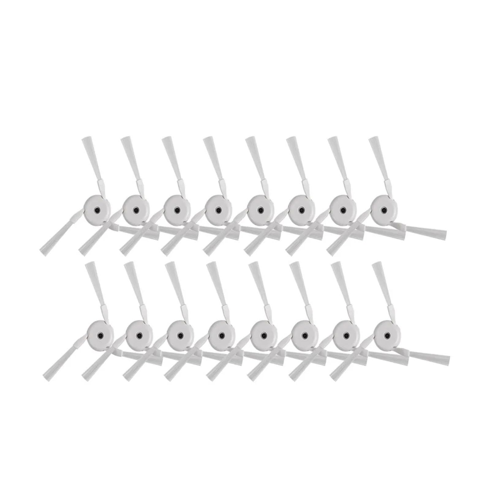 GENTERUN Side Brush,Compatible For Dreame,X40/X40Pro/X50/X50/S40 Enhanced/X40Pro/L40/X30Pro Ultra Robot Vacuum Cleaner(16pc white)