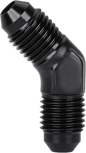 Miniatura 5 de Podavelle Adaptador de unión reductor de llamarada macho 4AN macho a 3AN de aluminio negro