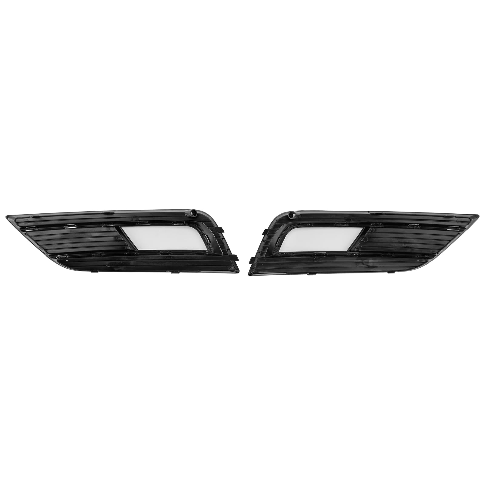 Griglia paraurti Anteriore S4 Style Fog Light Cover Grille Fit for Audi A4 B8.5 2013-2015 Standard Bumper (No Logo)