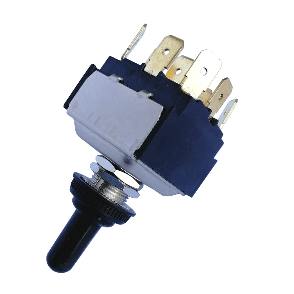 HY29K 125V/277V 2HP 9 Pins TPDT On-On Dustproof Toggle Switch for