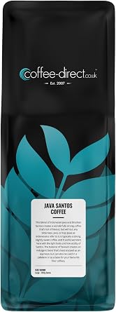Coffee Direct Java Santos Coffee Beans 908 g