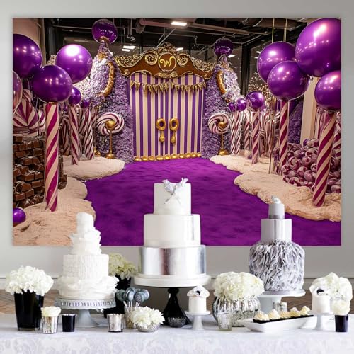 Fondo Fotográfico Chocolate Factory 7x5ft para Fotografía miniatura 6