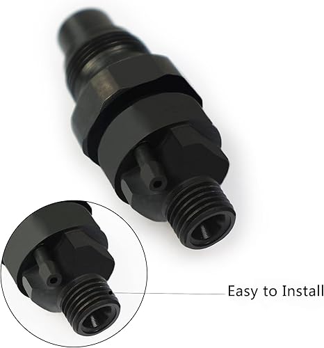 Miniatura 6 de Boquilla inyector de combustible diésel 0432217255 1040166 compatible con GM Chevrolet Turbo Diesel 6.2L 6.5L 1993-2005 4 piezas
