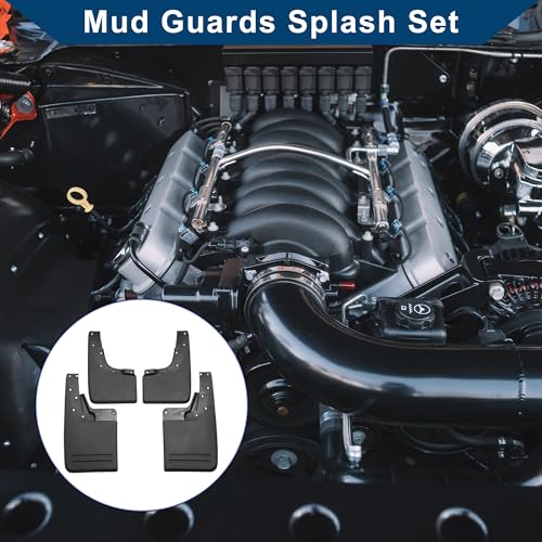 Image of Mud Flaps Splash Guards W /Mount Accessories for Volkswagen AMAROK 2023 2024 Front and Rear Mud Guards 1 Set