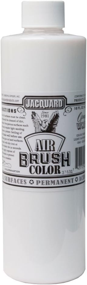 Airbrush Color 16Oz Opaque White