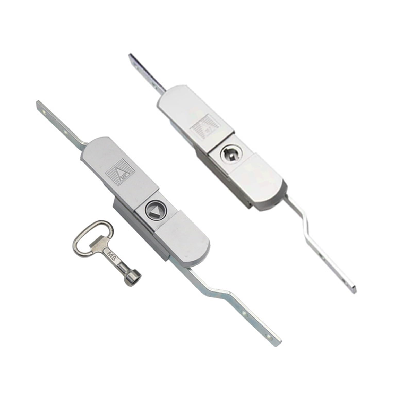 Serratura con tirante in lega di zinco Armadio elettrico Attrezzatura industriale Serrature for porte della scatola di distribuzione dell'armadio superiore e inferiore 1 pezzo(S lock core)