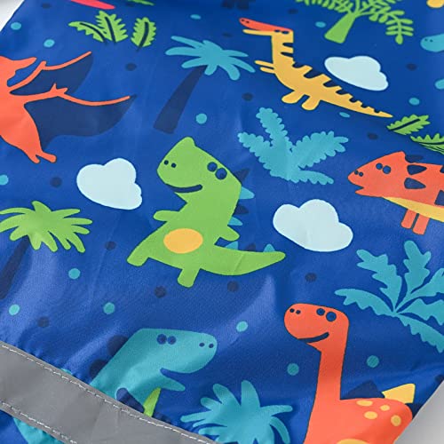 Calça de chuva infantil unissex impermeável para meninos e meninas