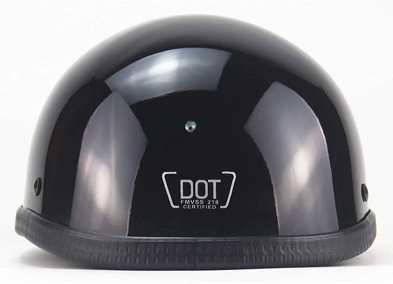 Motorfiets Half Helm DOT/ECE Goedgekeurd Vintage Duitse Stijl Motorhelm