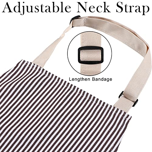 Jagely 8 Pack Aprons For Women With Pockets Men Kitchen Cooking Apron Bib Chef Adjustable Apron For Bbq Outdoors Not A Defect About 31.5 X 26 Inch #TOP3