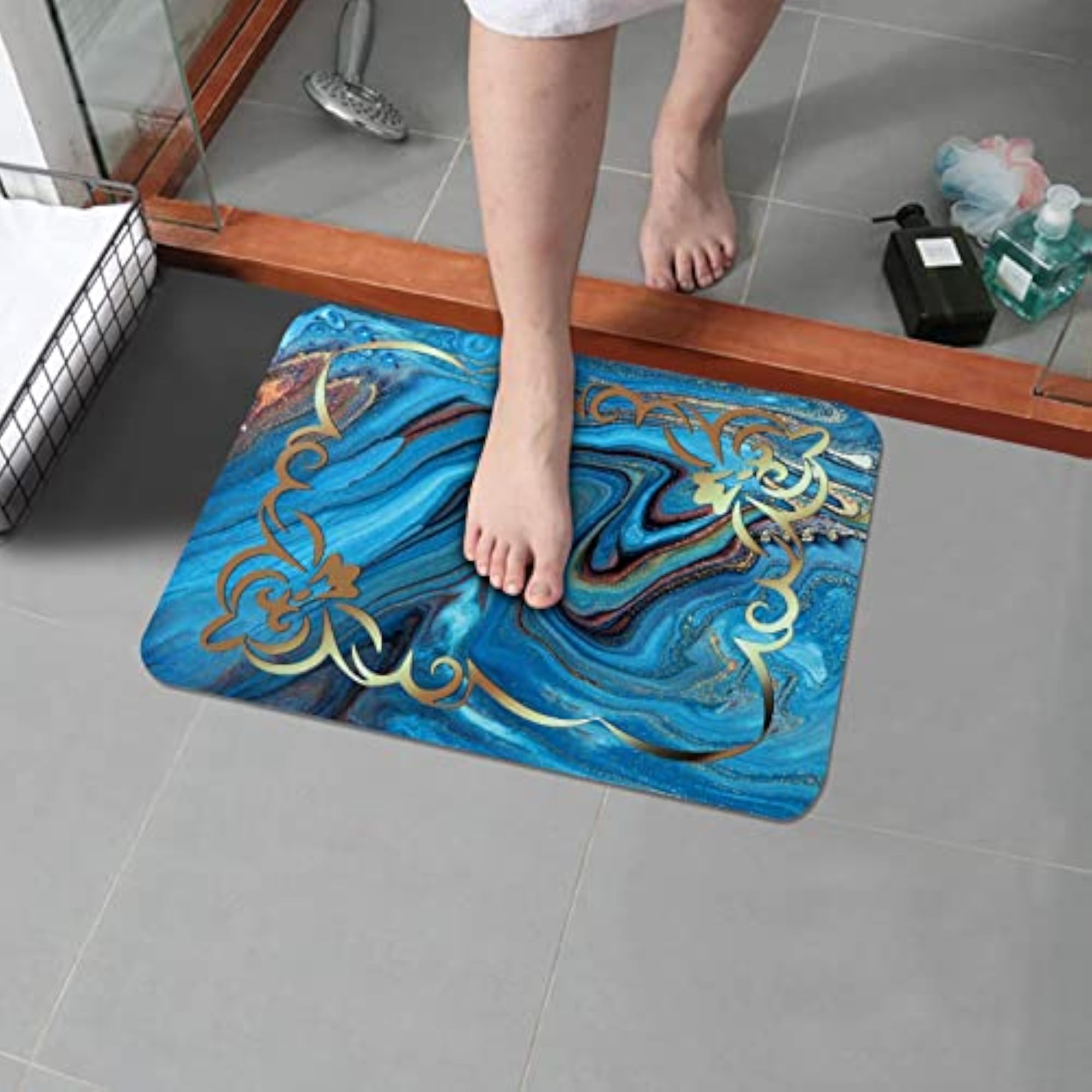 Quick Dry Non-Slip Bath Mat for Bathroom