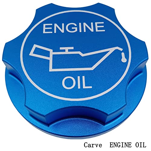 Kweiny Engine Oil Filler Cap Aluminum Compatible With Ford Lincoln Mercury 1984-2013 #TOP2