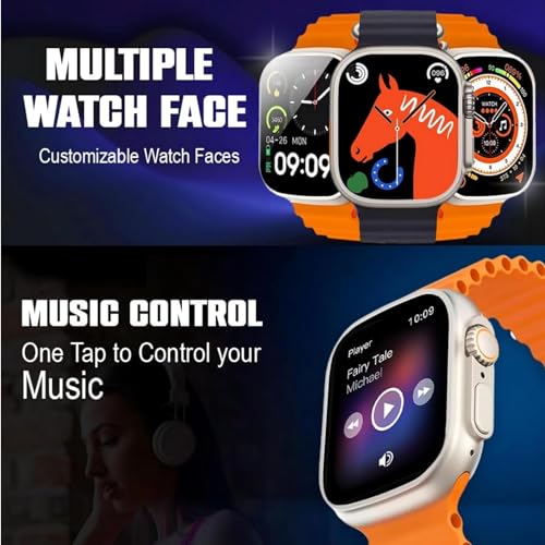 Image of Bluetooth Calling Smart Watch for Men & Women | HD Touch Display | Heart Rate Monitor | Fitness Tracker | Sports Modes