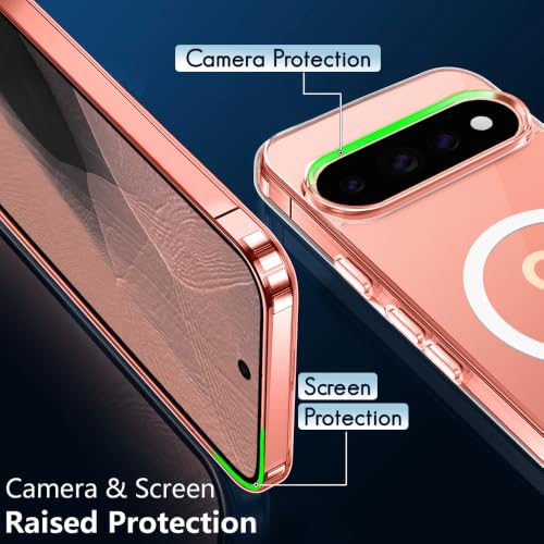 Image of TheGiftKart Ultra-Hybrid Crystal Clear Back Case Cover for Google Pixel 11 / Pixel 11 Pro | Shockproof Design | Hard Back Cover Case for Google Pixel 11 /11 Pro (PC & TPU, Magsafe Compatible, Clear)