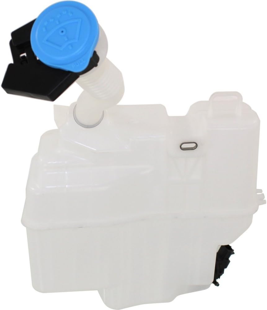 Evan Fischer Washer Reservoir Compatible With 2010-2018 Mazda 3, Fits 2007-2012 Mazda CX-7 With Pump, Cap, Sensor and Inlet MA1288140