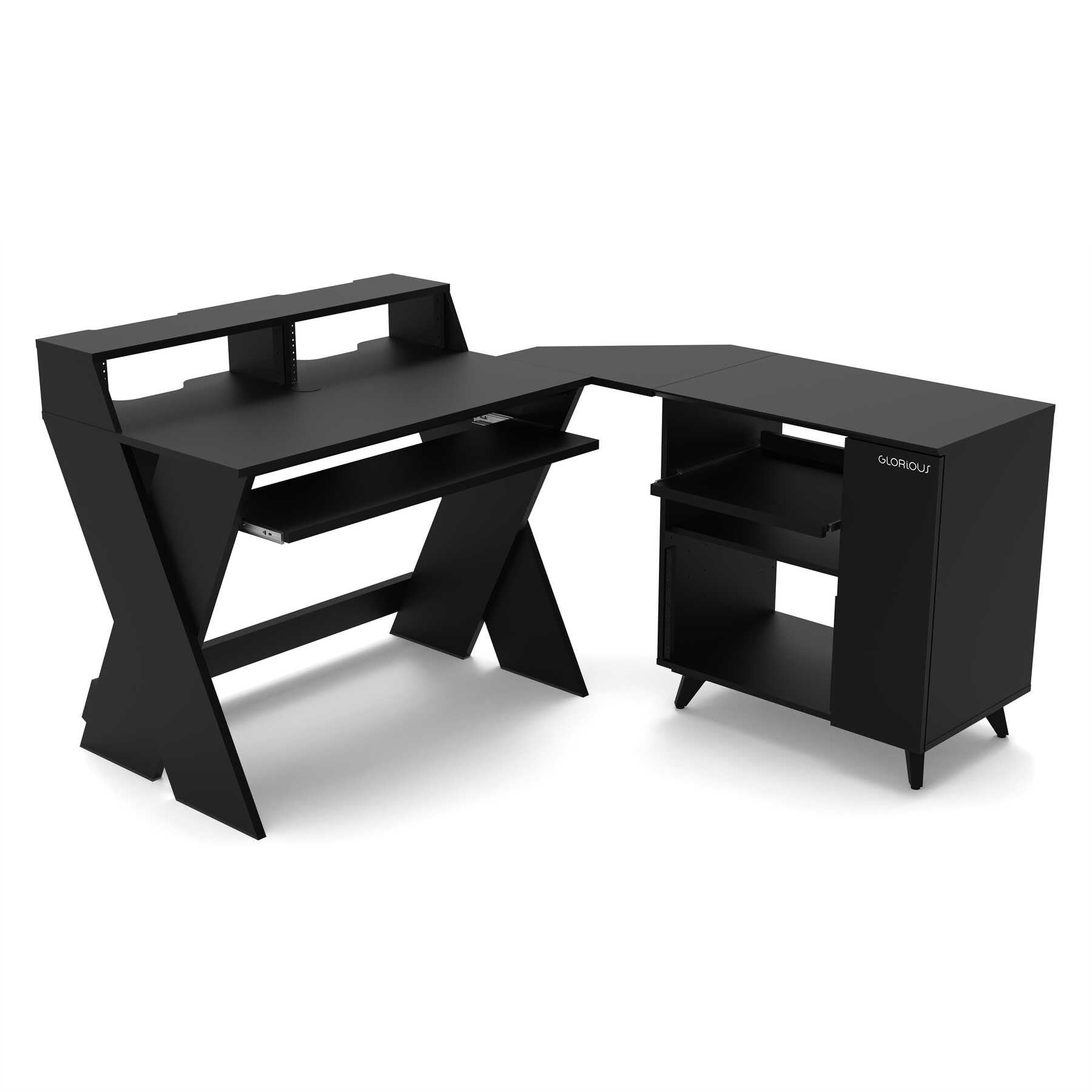 Glorious Sound Desk Compact Black - Bureau de Studio